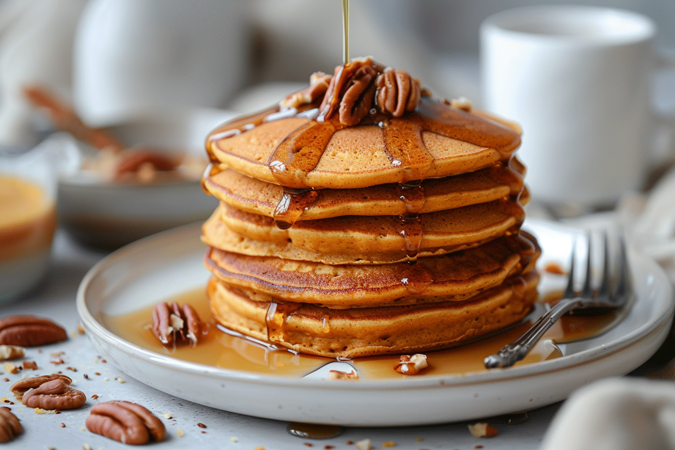 cakcibosatu Sweet Potato Pancakes Stack of fluffy sweet potato 97eda43c d39c 4382 a5a3 7f7612588b4b