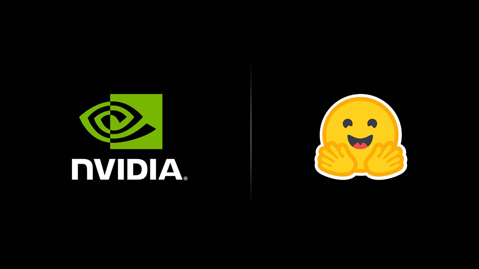 nvidia hugging face logos