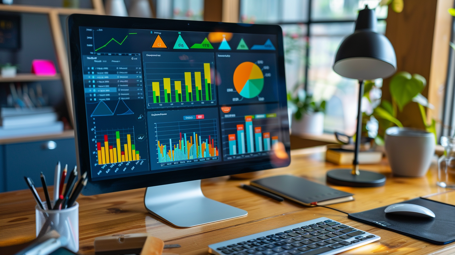 shuterz Dashboard with key SEO metrics and colorful charts on c db1973a9 c0b3 44e5 bae1 248d6dab30b4